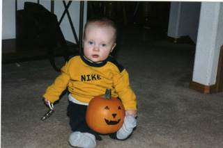 Zach's first Halloween